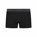 Чоловічі чорні боксери з бавовни