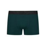 Чоловічі темно зелені боксери з бавовни