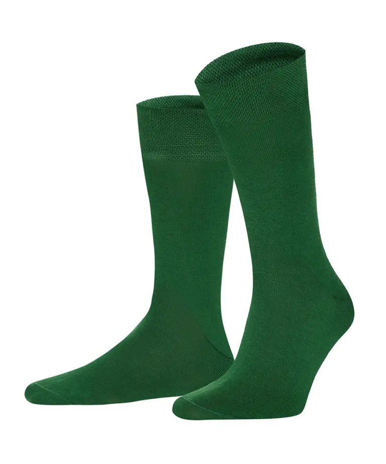 Високі шкарпетки Intelligent Organism, колір темно-зелений, фронтальний вигляд