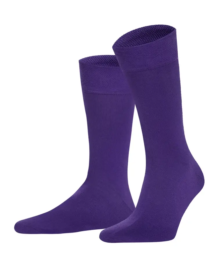 Високі шкарпетки Intelligent Organism, темно-фіолетові, фронтальний вигляд