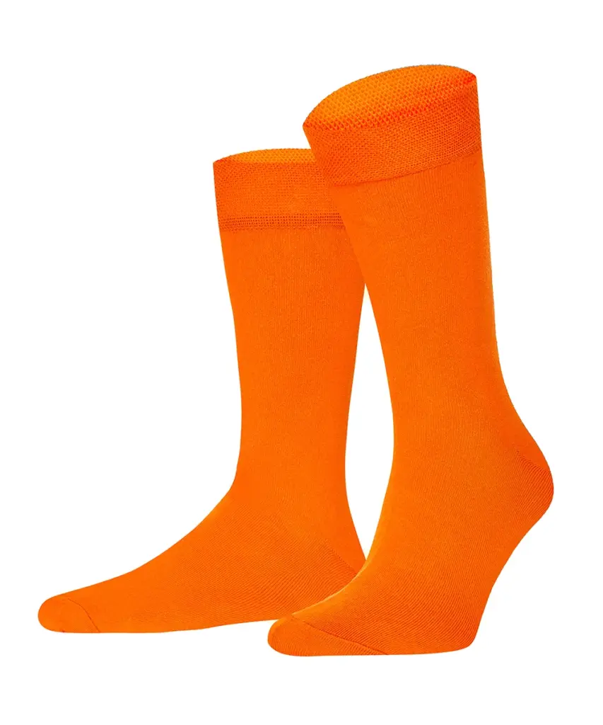 Високі шкарпетки Intelligent Organism, колір помаранчові, фронтальний вигляд