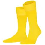 Шкарпетки Колекція Paint бавовняні, жовті