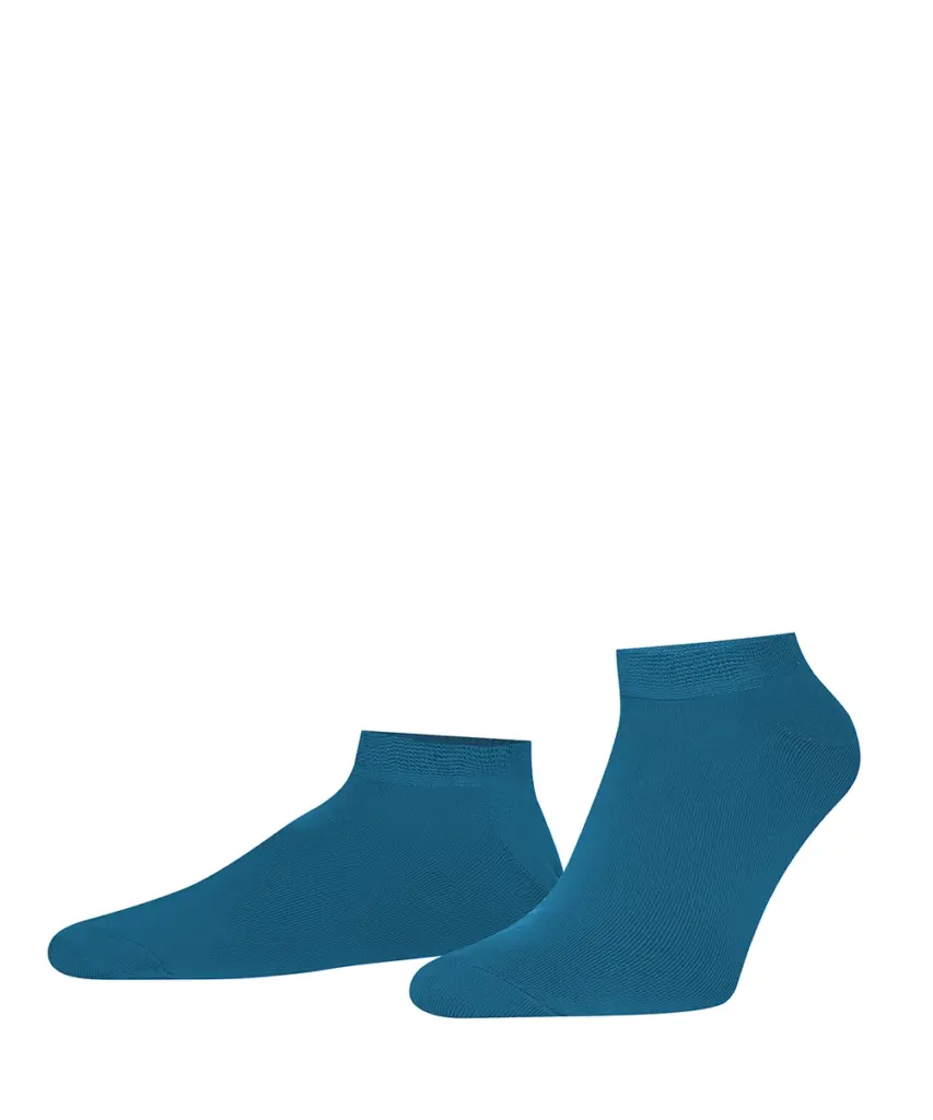 Короткі спортивні шкарпетки Intelligent Organism, бірюзові, фронтальний вигляд