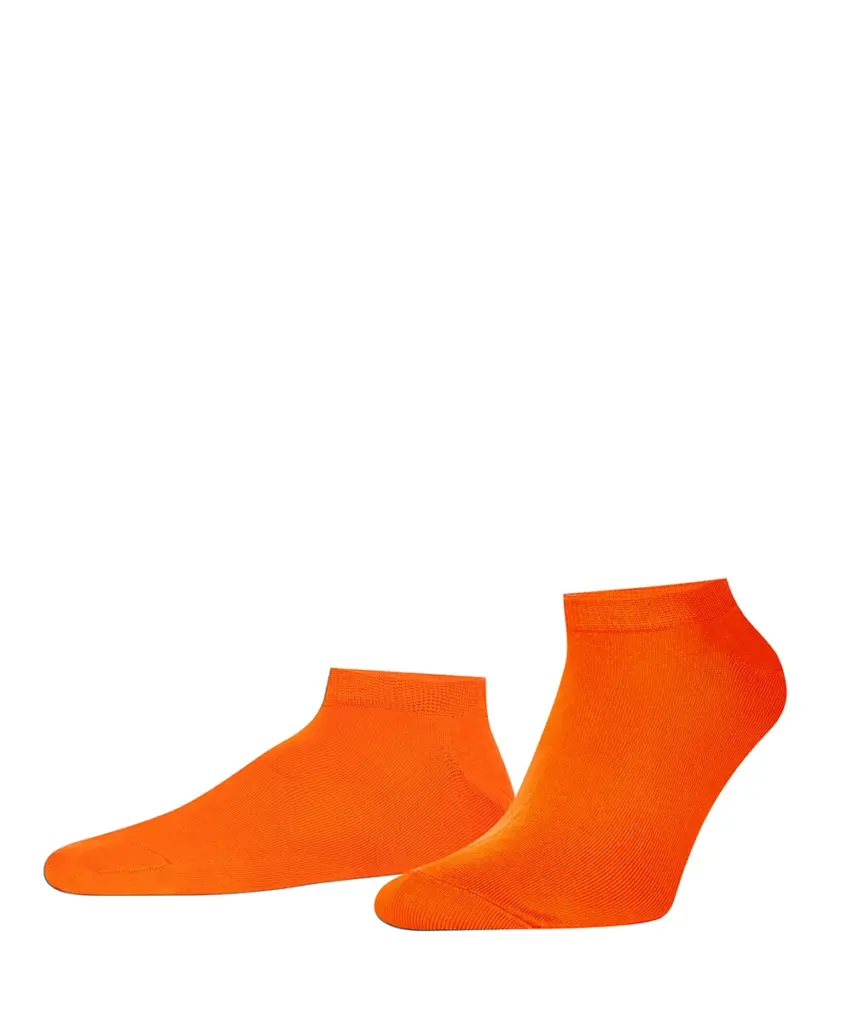 Короткі спортивні шкарпетки Intelligent Organism, помаранчові, фронтальний вигляд