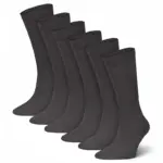 Шкарпетки Dark grey melange Style — набір з 6 пар у темно-сірому меланжевому кольорі Набір шкарпеток Dark grey melange Style 6 пар